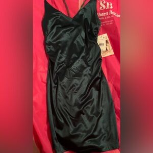 Dark green hoco dress! New with tags, never worn.